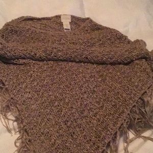 Chico fringed poncho